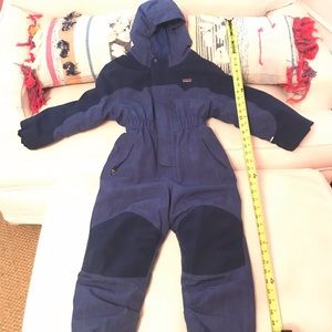 Boys Patagonia ski jumpsuit